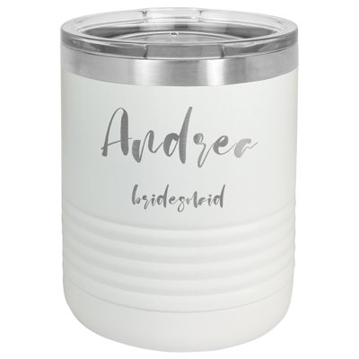 10 oz Tasse de voyage en acier inoxydable isolée sous vide