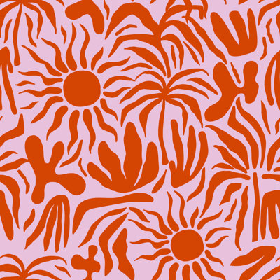 Camareon, motif abstrait sur toile