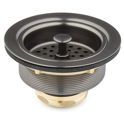 Deep Drain and Standard Flange Set - Gunmetal