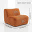 Fauteuil modulaire à compression courbé Arcelle-126071386-126071389