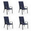  Ensemble de 4 chaises de patio empilables Ronda-862040343-824350953