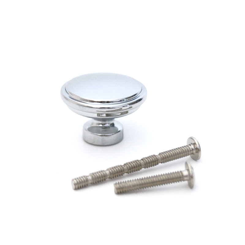 1.25" Diameter Mushroom Knob Multipack, Polished Chrome