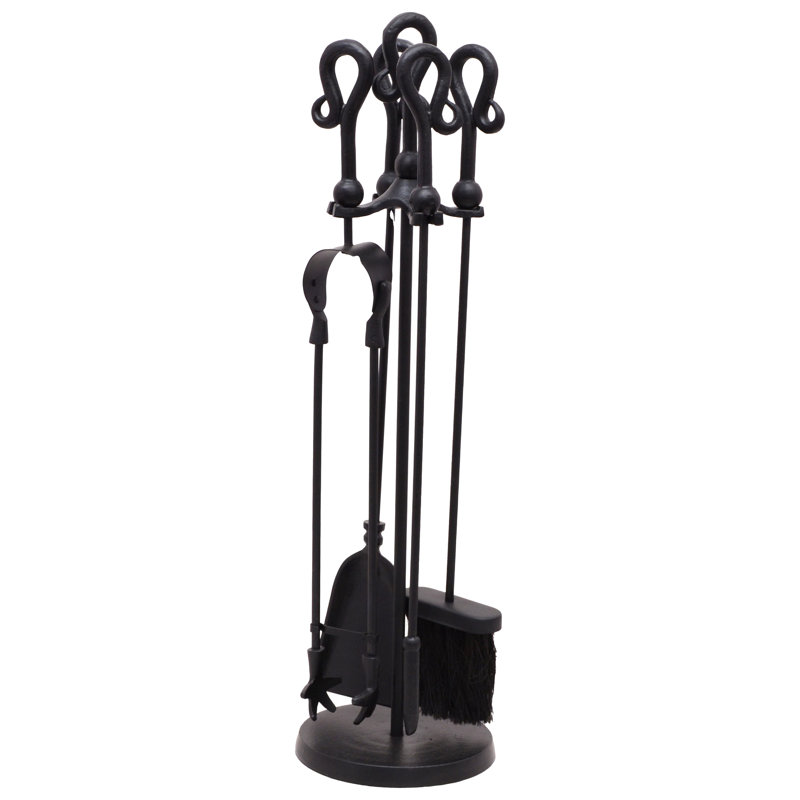Emiliya Metal Fireplace Tool Set