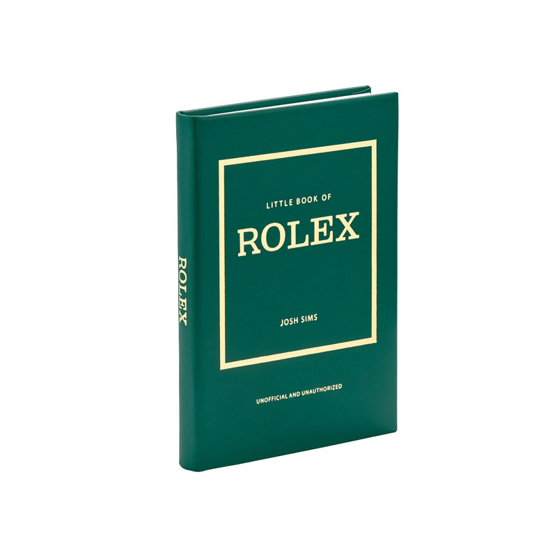 Graphic Image Little Book of Rolex. Coffee Table Book, Leather, Emerald