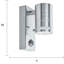 Amira Stainless Steel 15cm H Integrated LED Outdoor Armed Sconce