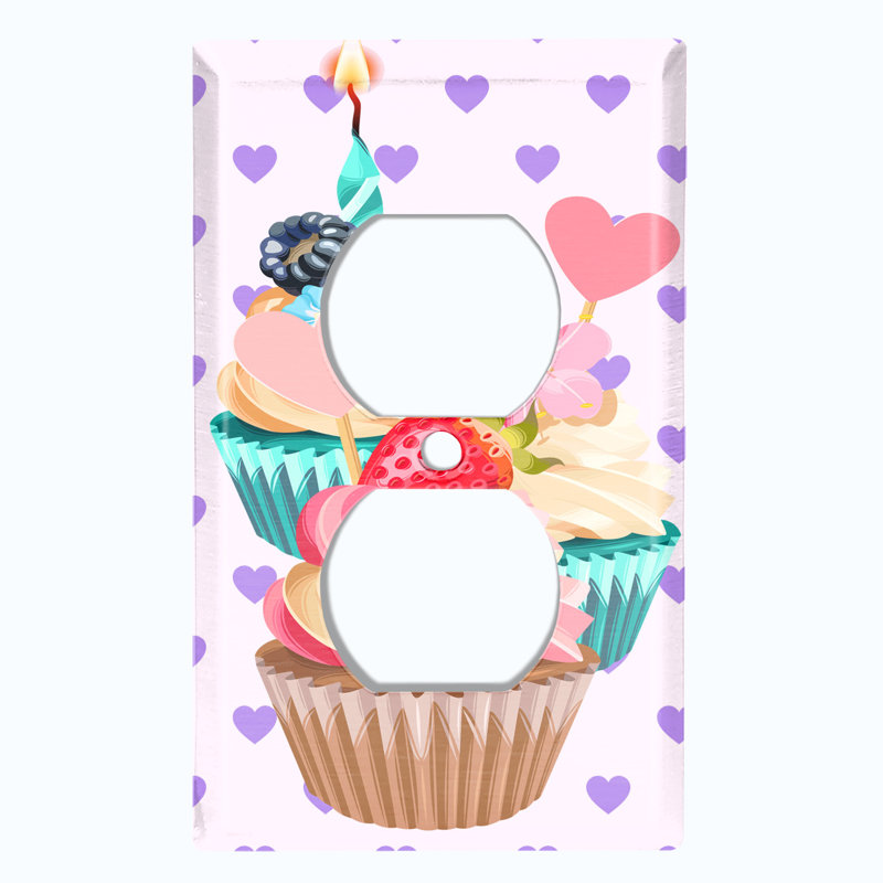 Interrupteur à bascule Cupcake 1-Gang