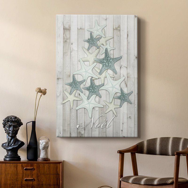Coastal Christmas IV - Gallery Cavas, H 27 po x l 18 po