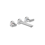 AXOR Citterio C Wall-Mounted Widespread Faucet- Cubic Cut, 1.2 GPM