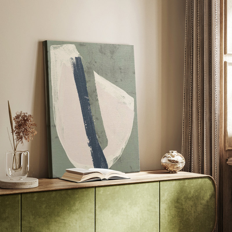 Paper Slice IV -Custom Wrapped Gallery Cavas