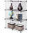 DIY 6 Metal Wire Free Standing Modular Storage Cubes