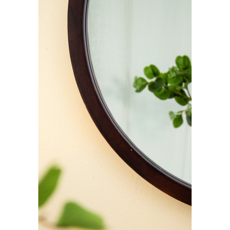 Miroir mural, Noyer