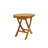 BAHAMA 20" MINI SIDE ROUND FOLDING TABLE