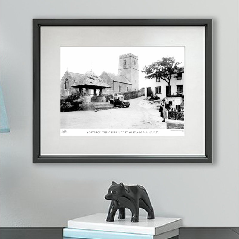 Mortehoe, The Church Of St Mary Magdalene 1935 by Francis Frith - Single Picture Frame Print, 28cm H x 36cm W x 2.3cm D