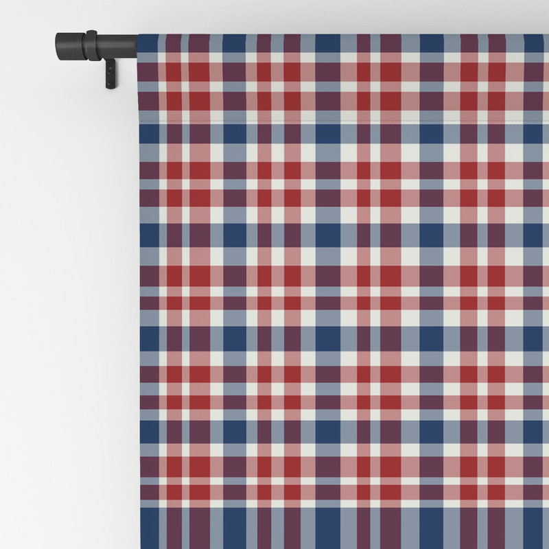 Ewell Holidays 1pc Blackout Window Curtain Panel, 50" W x 63" L