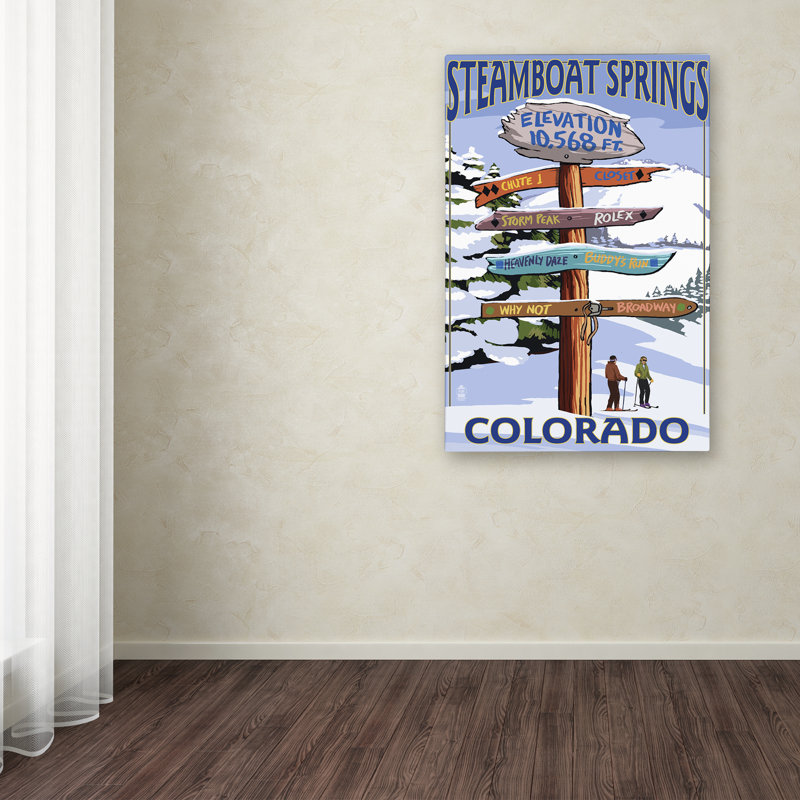 Modern Scenic Landscape Gallery-Wrapped Canvas Art