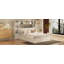 Lit plateforme en bois avec table de chevet tout-en-un 2-884902399