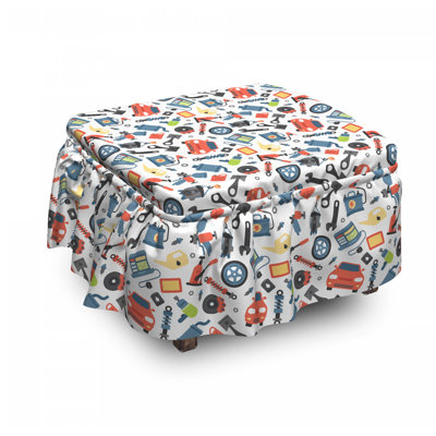 Ottoman Slipcover