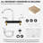 Parlos Home Kitchen Faucet with Side Spray-101502888
