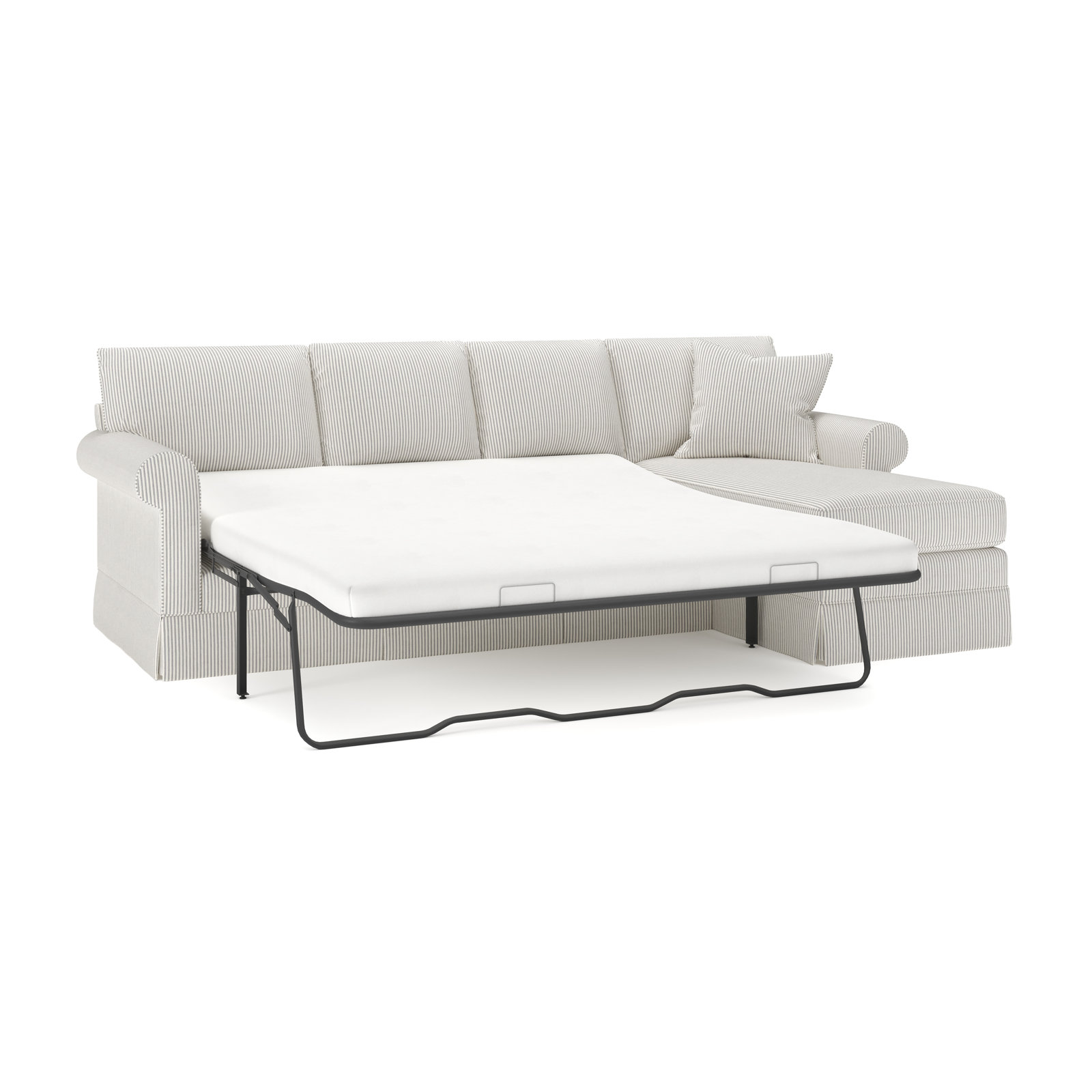 Friedman Sleeper Sectional with Chaise, Cruise Adrift, Right Hand Facing
