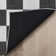 Kehr Square Modern Geometric Black Flat-Weave Area Rug
