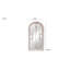 Destefano Metal Flat Wall Mirror