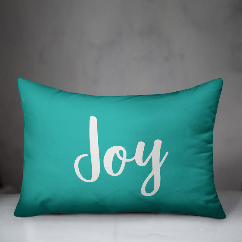 Coussin Joy, Bleu sarcelle