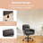 Adjustable Height Office Chair With Synthetic Pu Leather-305660415