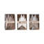 Paper Folding Snowflake Ornament With LED Light String