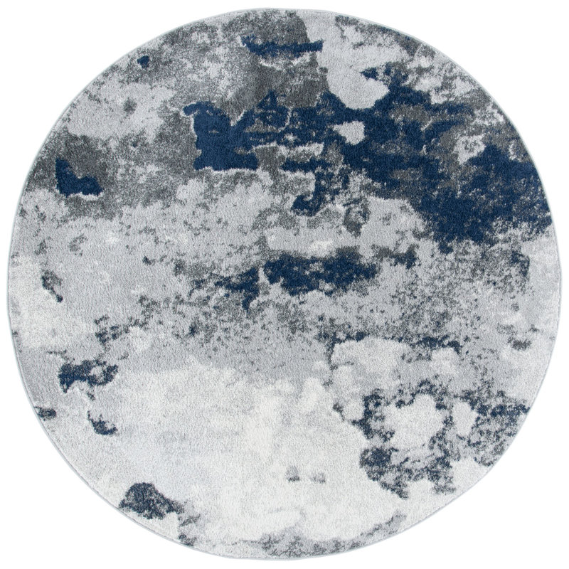 Brittain Performance Abstract Rug, Round 6'