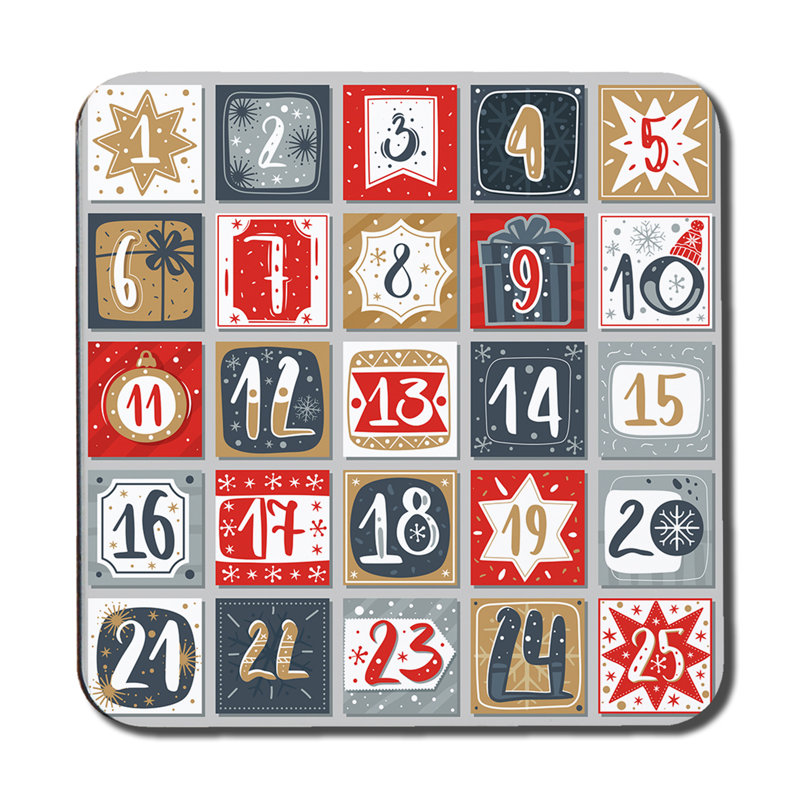 Square 6 Piece Coaster Set