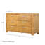 53X17x31.5" 6-Drawer Dresser , Six Spacious Drawers