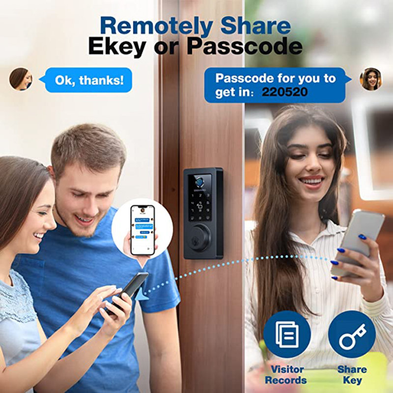 Geonfino Black Touchscreen, Fingerprint Included