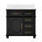 Keira 36" Single Bathroom Vanity With Marble Top-2119695071