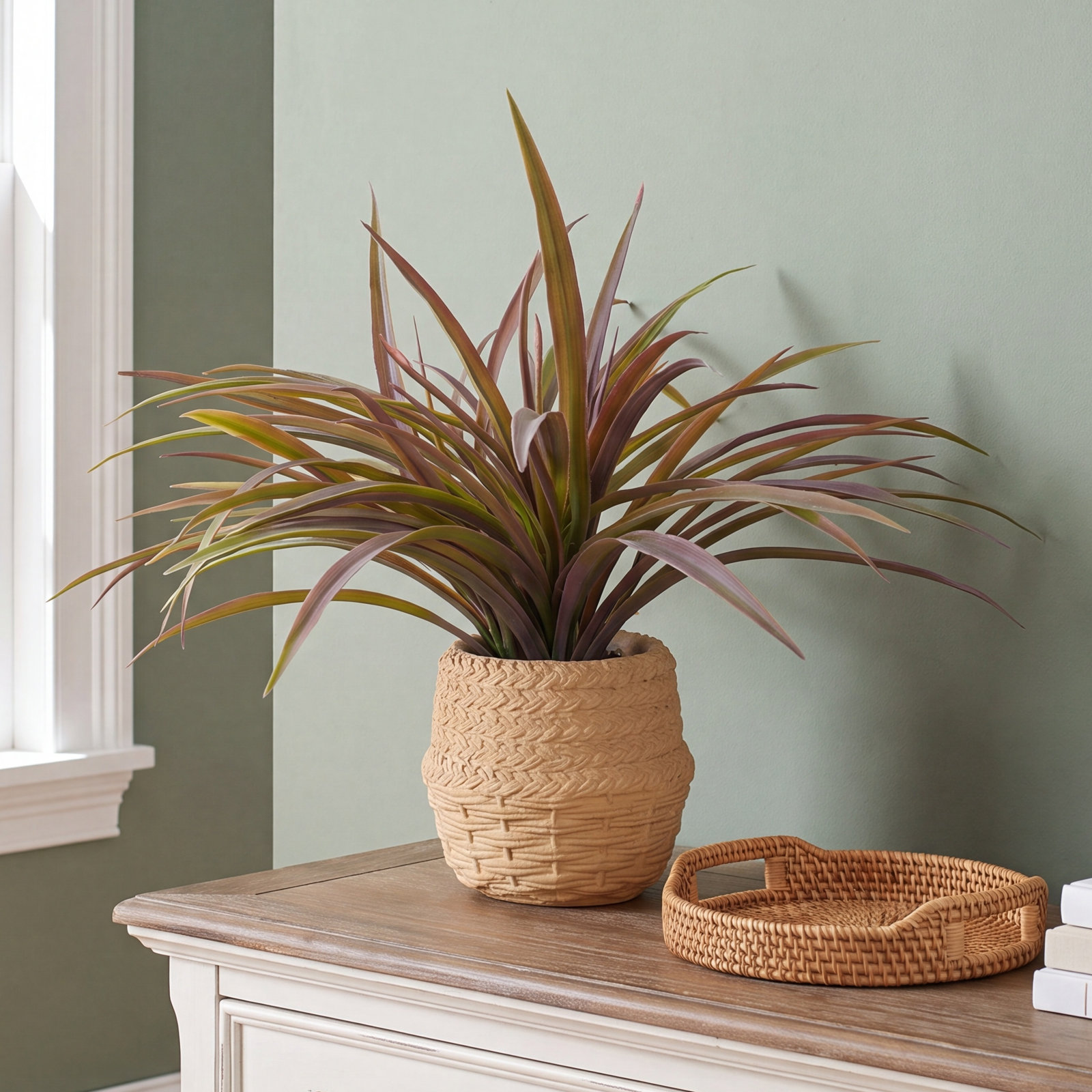 13" Spider Plant in Planter