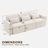 Taufner Upholstered 93'' Sofa-346419230