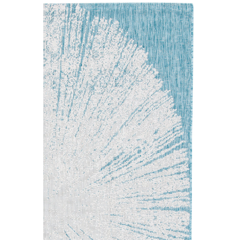 Courtyard Performance Abstract Indoor/Outdoor Area Rug, Rectangle 8' x 10'