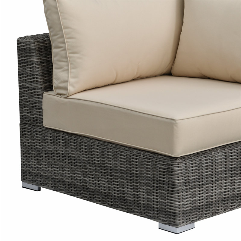 Upholstered 72'' Loveseat, Tan 100% Polyester