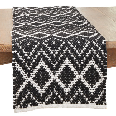 Chemin de table Diamond Weave Chindi