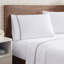 Ensemble de draps en satin de coton 600 fils-80791546-80791551