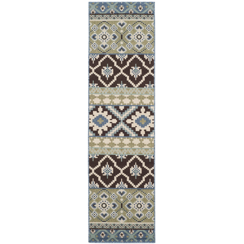 Northpoint Southwestern Indoor/Outdoor Area Rug, Runner 2'3" x 10'