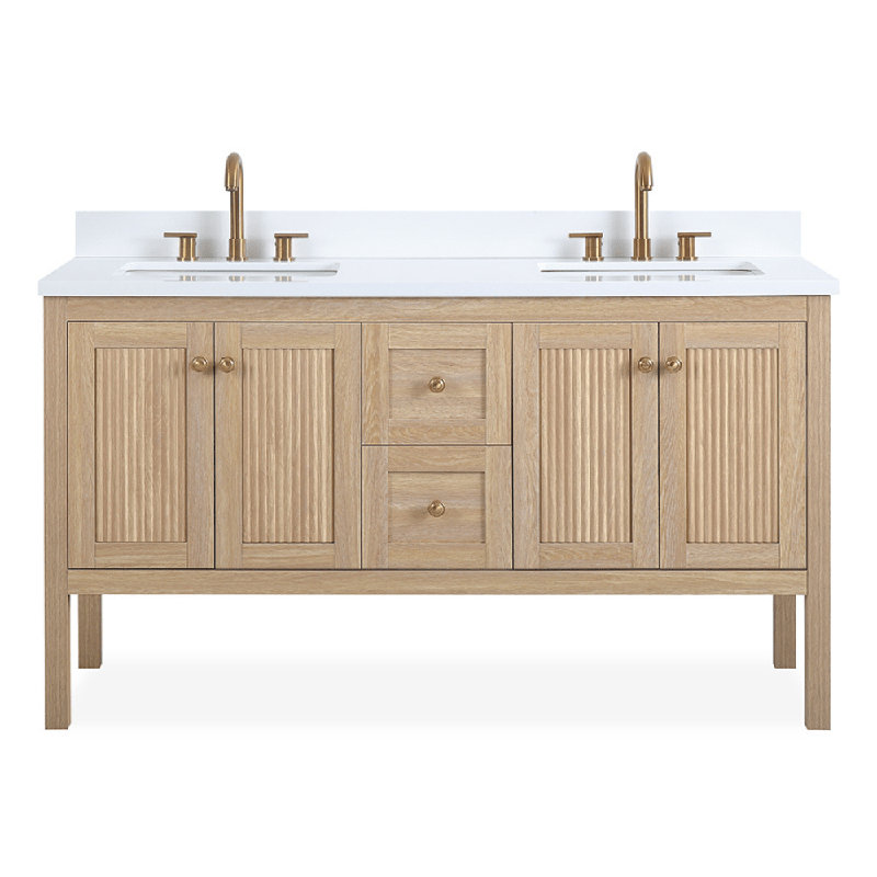 Ensemble de meuble-lavabo double 60 po Sera