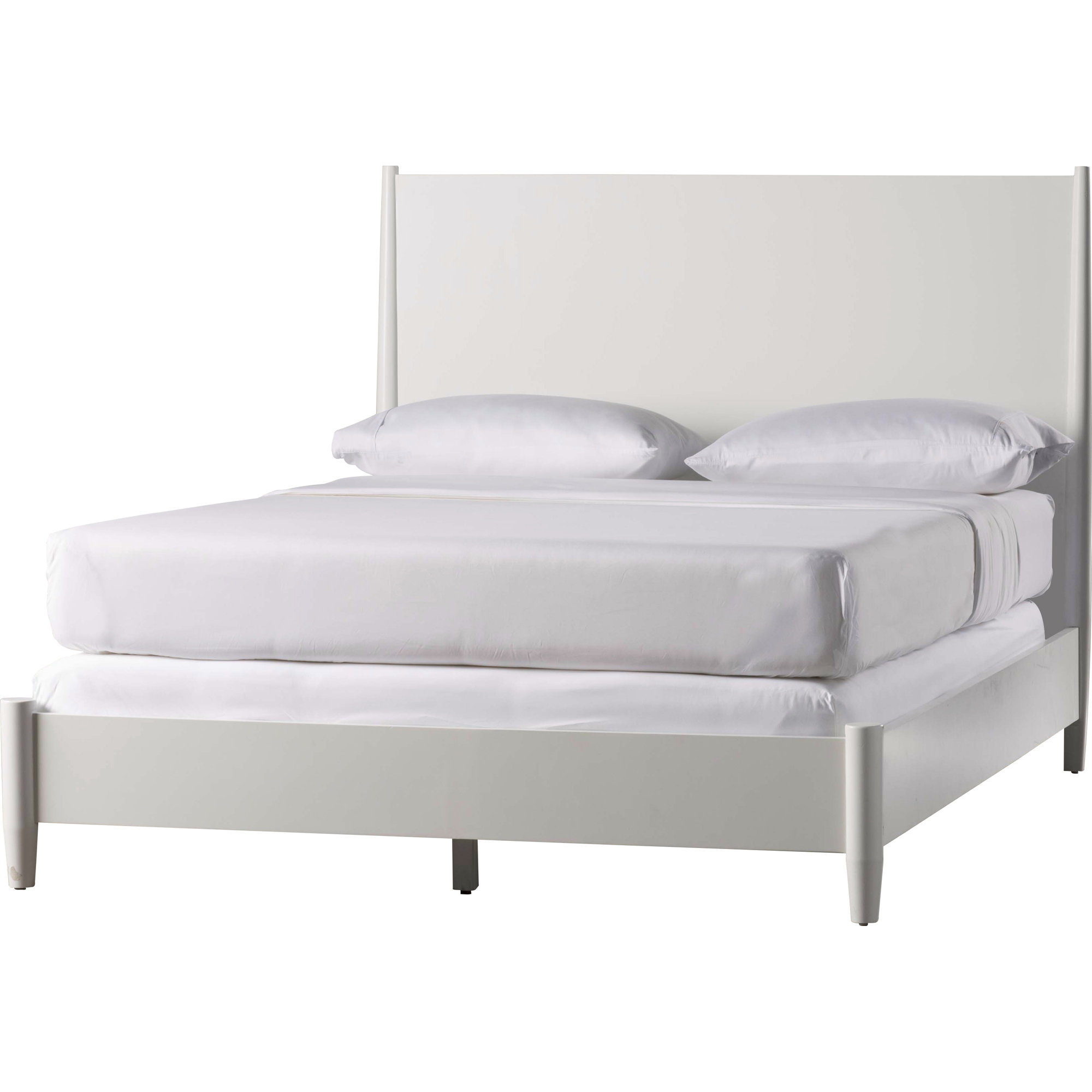 Williams Panel Bed, Queen, Gray
