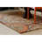 Fayetteville Authentic Hand-Tufted Handmade Brown, Blue, Orange & Tan Medallion Floral Wool Area Rug