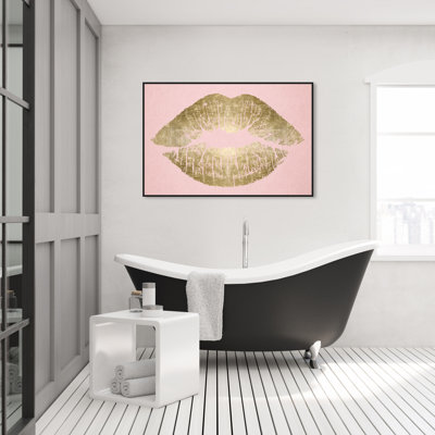 " Solid Kiss Blush And Gold "