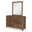 Tyson Wood Flat Wall Mirror-1106677589