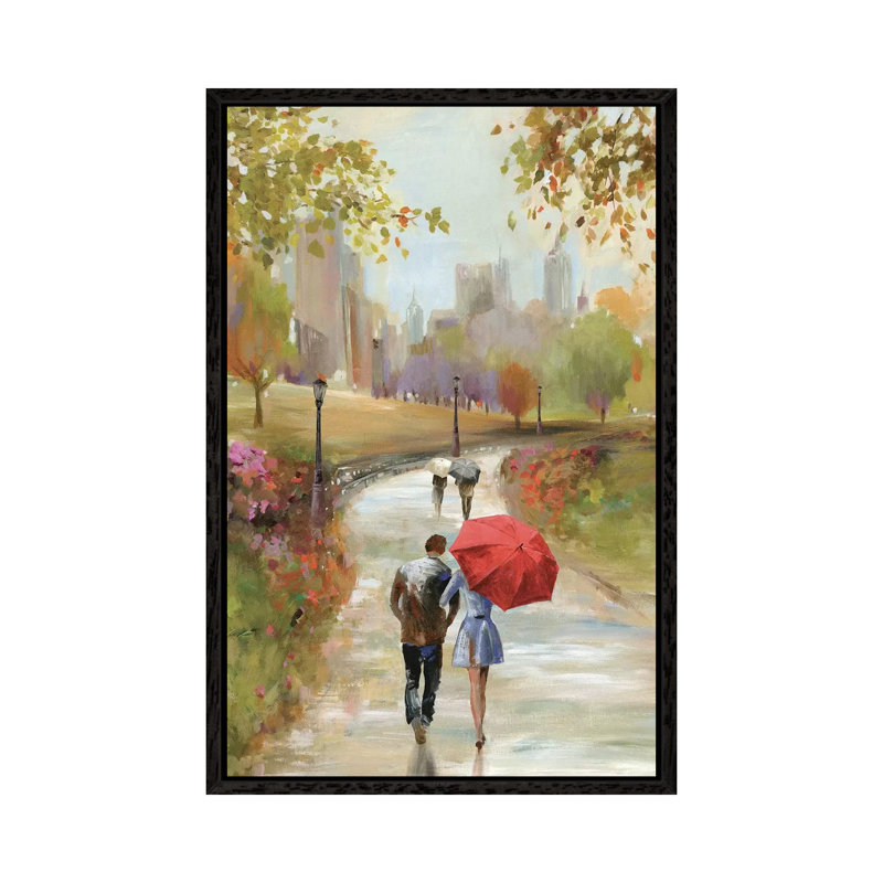 Endearment 1 Piece Painting on Canvas, 152.5 cm H x 101.5 cm W, Black Framed Canvas
