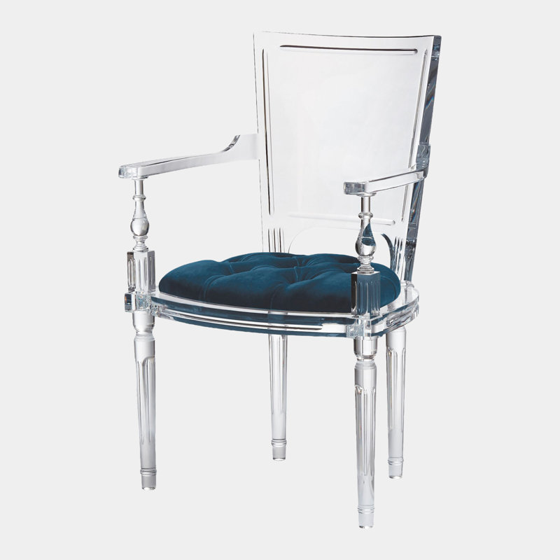 Marilyn Upholstered Dining Chair, Blue