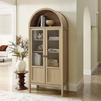  Tessa Arched Display Cabinet