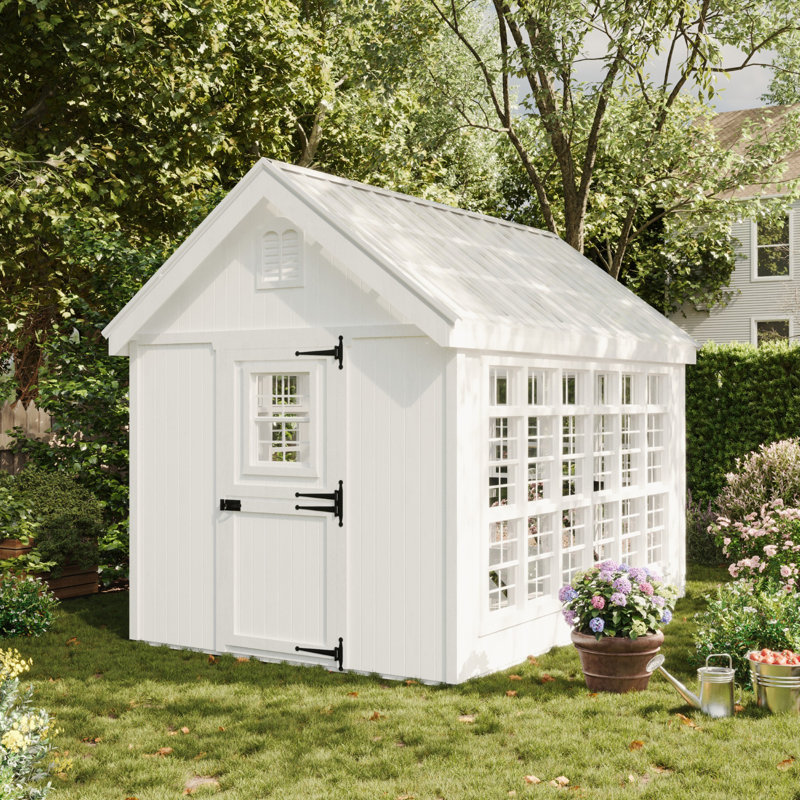 Colonial Gable Greenhouse, 8' x 12', No