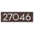 Bronze romain / blanc